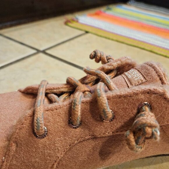 Sperry Pier Wave Mule Teddy Mauve, women's - Picture 6 of 7